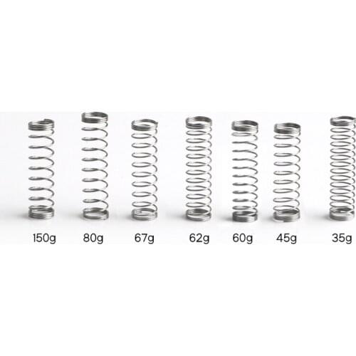 Mechanical Keyboard Switch Spring Lumia Lengthened Three-section Switch Spring Replacement Modification Repair MX Customized