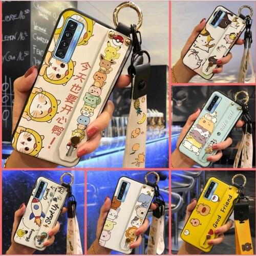 Soft For Woman Phone Case For TCL 20S/20 5G/20L/20L+ Soft Case Cute Kickstand Fashion Design