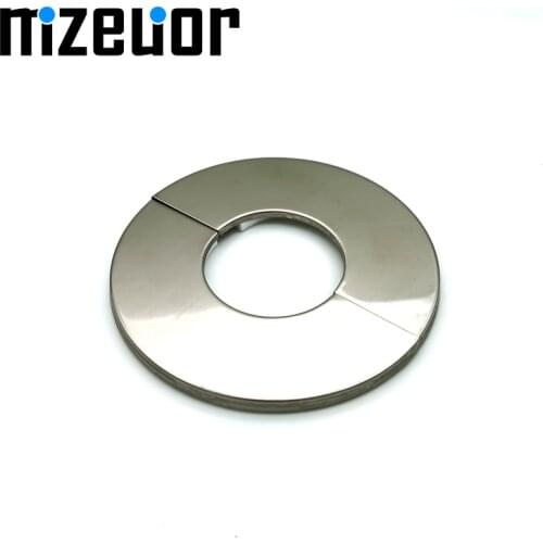 Mzeuor 4 Pcs Pipe Collar Radiator Escutcheon Water Pipe Cover Decoration metal