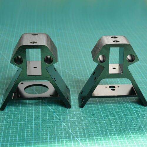 SWMAKER 2040 aluminum profile frame Bottom/Top vertex metal angle corners for DIY Kossel XXL 3D printer Black color