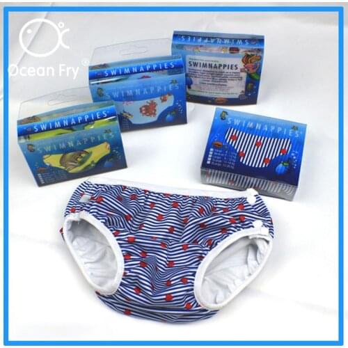 Children Swimwear Baby Nappy Reusable Swimming Trunks Toddler Infant Boys Girls Waterproof Leak Proof Diapers Comfortable Pants