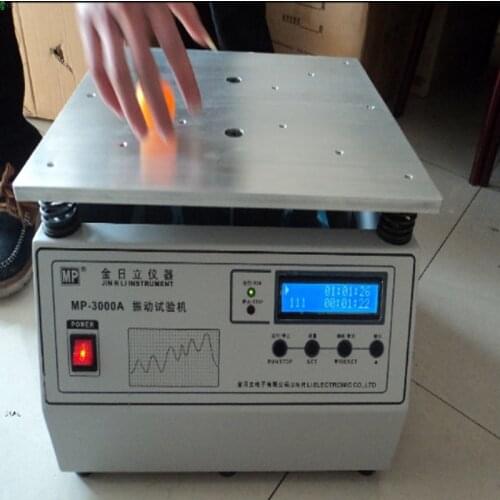 Professional vibration testing machine MP3000A vibration test bench vibration tester tool milky 220V/110V 1000W