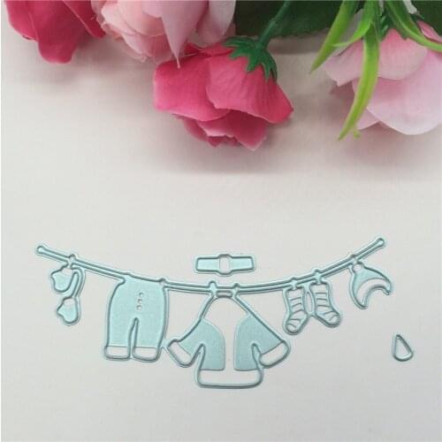 XMAS Santa Claus Clothes Cutting Dies Stencil Scrapbooking Album Embossing Craft