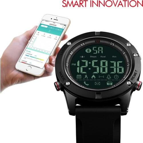 SKMEI Bluetooth Smartwatch Men Smart Watch Calories Pedometer Multi-Functions Sports Watches Reminder Digital Wristwatches