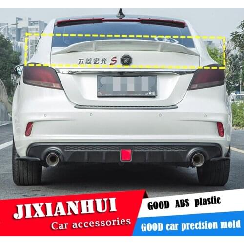 For MG6 Spoiler 2016-2019 MorrisGarages MG6 YCk Spoiler ABS plastic Material Car Rear Wing Color Rear Spoiler