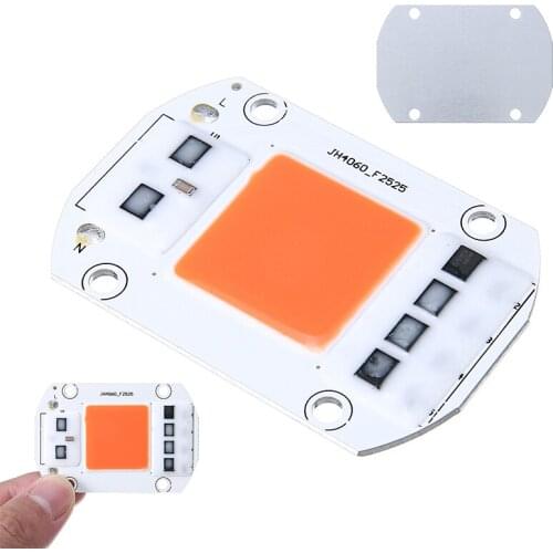 LED Grow COB Chip Lamp Full Spectrum AC220V 50W For Indoor Plant Seedling Grow and Flower Growth Lighting Durable