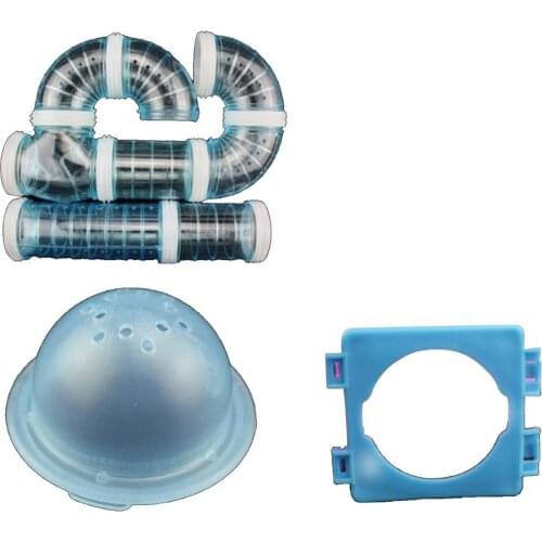 Hamster Tunnel Hamster Cage Hamster Accessories Mouse Machine And Other Small Animals Pet Toy DIY Assembly Pipe Set Pet Supplies