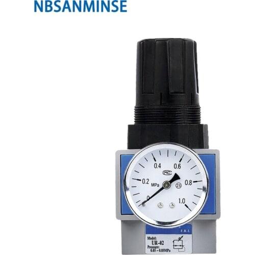 UR / R Air Regulator 1/4 3/8 1/2 3/4 1 Air Source Treatment Unit Piston Type Regulator Air Valve Precision Regulator NBSANMINSE