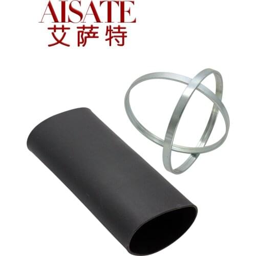 Rear Rubber Sleeve with rings Pillows For Mercedes W211 Air Suspension Repair Kit Bladder 2113200925 2113200725 211320082