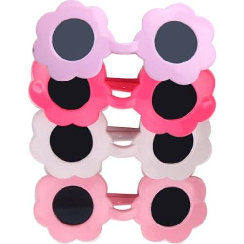 1Pcs Flower Shape Glasses Sun Glasses Fit For Girl Doll 18 " Girls Dolls Accessories