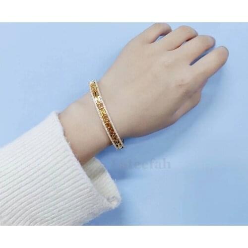 2021 New DIY Bracelet for Women Personality Slider Bangle Roman Numeral Bracelet Women Bangle Custom Bracelets Bangles Gifts