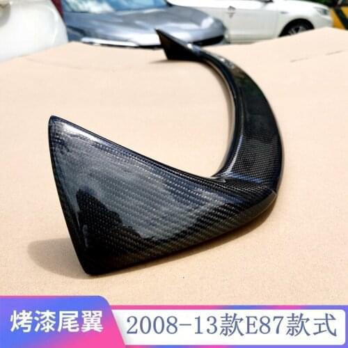 2021 Suitable For Old 08-13 Bmw E87 Refitted with Carbon Fiber Top Fixed Wing Rear Spoiler 1-series Tail