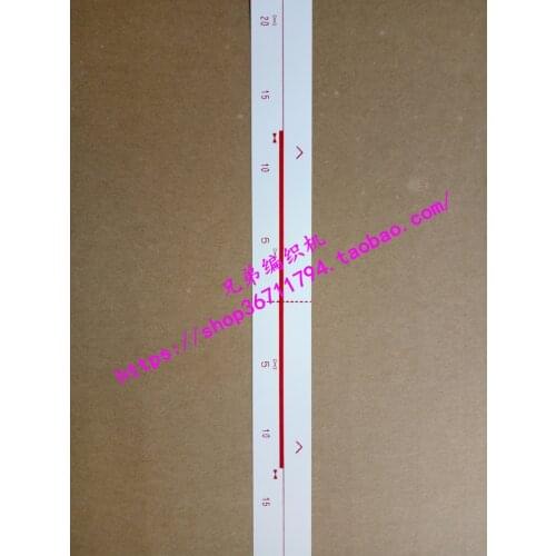 5PCKnitting Machine Needle Position Indicator Strip Ruler for 9mm Gauge for Brother and Other Knitting Machine Accessories Parts