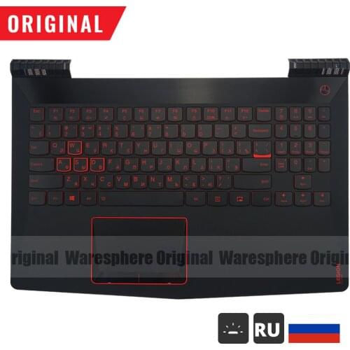 95% New Original Palmrest for Lenovo Legion Y520 R720 Y520-15 Y520-15IKB Top Cover Upper Case with RU Backlit Keyboard