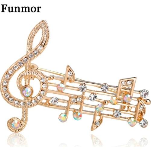 Funmor Gold Brooches For Clothes