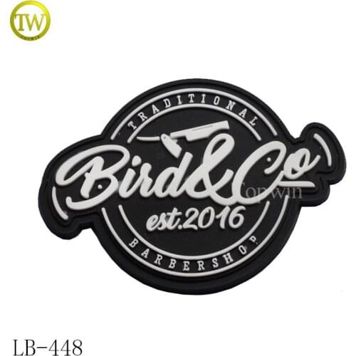 LB448 Custom Rubber PVC Patches for Band Name or School Name