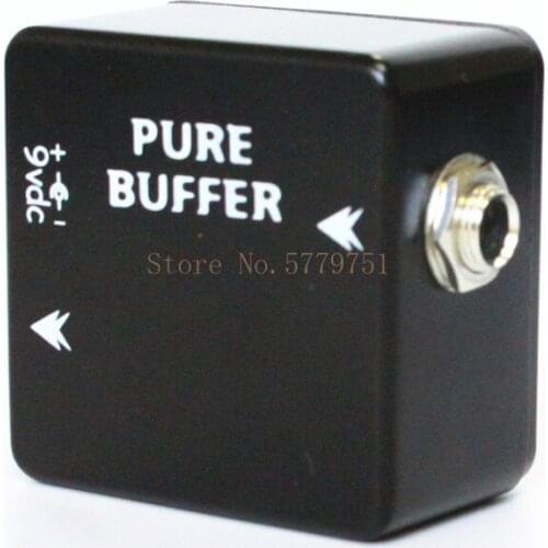 MOSKY PURE BUFFER Guitar Pedal Buffer Guitar Effect Pedal Full Metal Shell Guitar Accessories Black