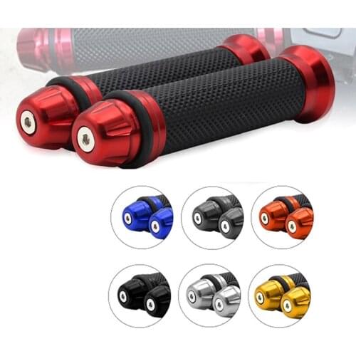 Motorcycle grips hand rubber pedal biker scooter handlebar grips modified handlebar throttle turn Grip Settle Handle Grips