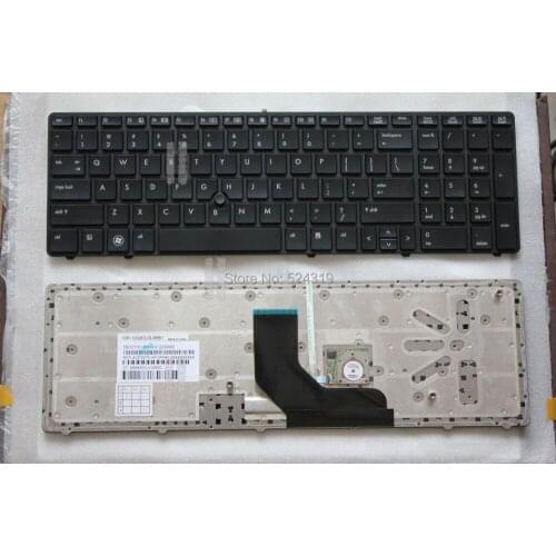New Laptop keyboard for HP 8560p 8560B 6560b 6565b US Layout With point stick