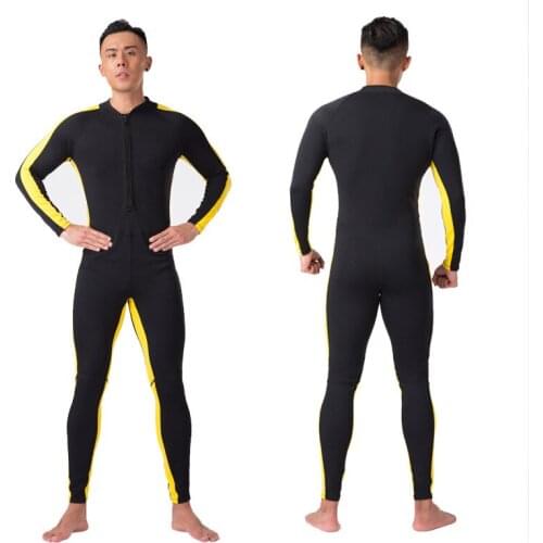 New Surfing Suit Diving Suit Men Snorkeling Winter Swimming Warm Swimsuit Outdoor Long-Sleeved Snorkeling 2MM New