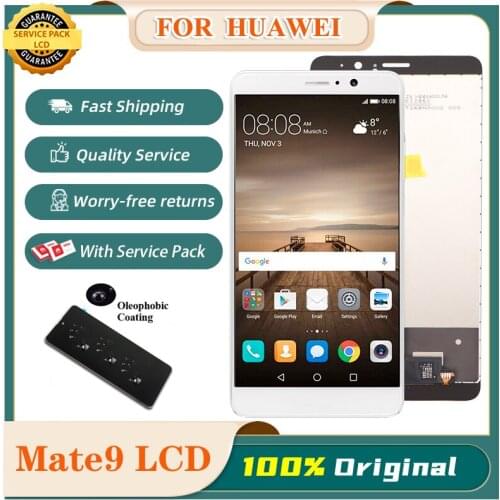 Original Screen for Huawei Mate 9 LCD Display Digitizer Assembly Touch Display Apply to Mate 9 Display for MHA-L29 AL09 AL00