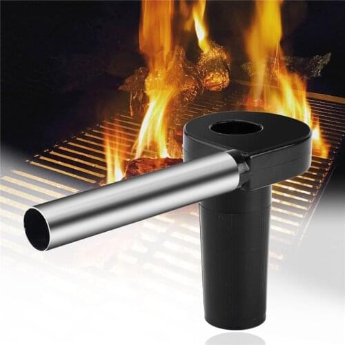 Portable Fire Blower Electric BBQ Fan Air Blower Charcoal Utensil Cooking Burn Lighters Stove Picnic Charcoal Grill Barbecue