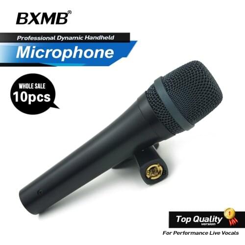 10pcs Grade A Quality Professional Super-Cardioid E935 Wired Microphone 935 Dynamic Handheld Mic for Karaoke Live Vocals Stage