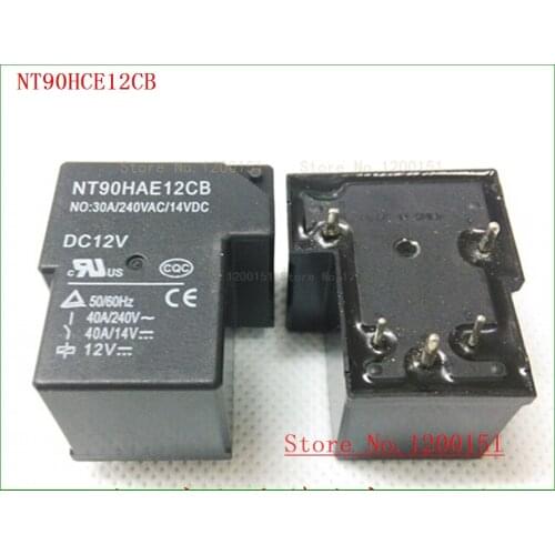 NT90HAE NT90HAE12CB NT90HCE NT90HCE12CB DC12V 30A20A Relay DIP-4