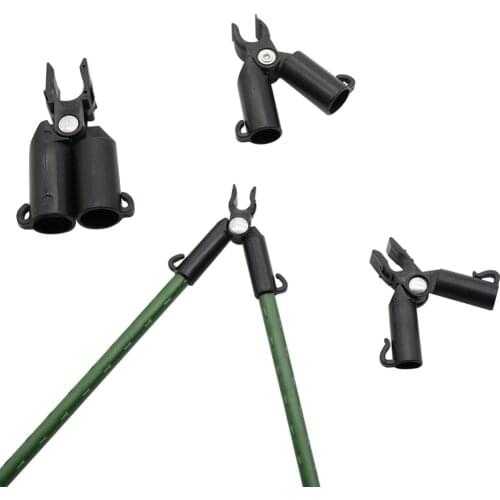 Gardening Fasteners Plastic A-type fixed socket Flower Supporter For Climbing Vines Plants Adjustable Angle 30 Pcs