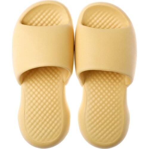 NEW Womens Summer Slippers For Home Thick Platform Flip flop Men Casua Shoes Beach Bathroom Anti-slip Slides Couple Multicolor