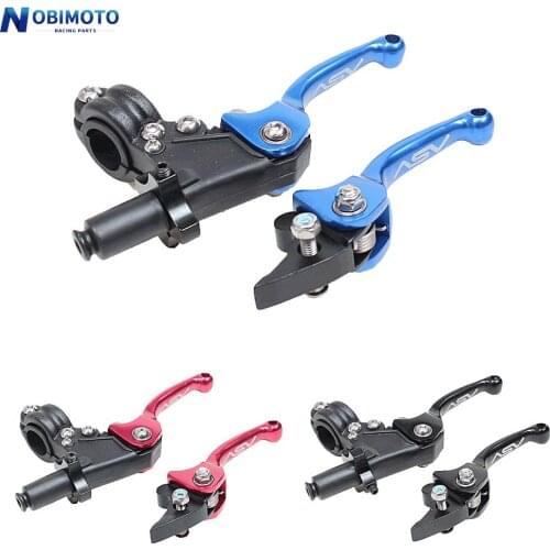 22mm Motorcycle CNC Foldable Brake Clutch Handles Levers For Honda Yamaha Kawasaki Suzuki CRF YZF WRF KX KXF RMZ Motocross Moto