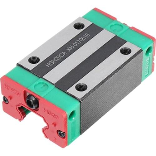 Steel HGH20CA 20Mm Linear Rail Guide Block for CNC Machine Parts Manufacturing Equipment