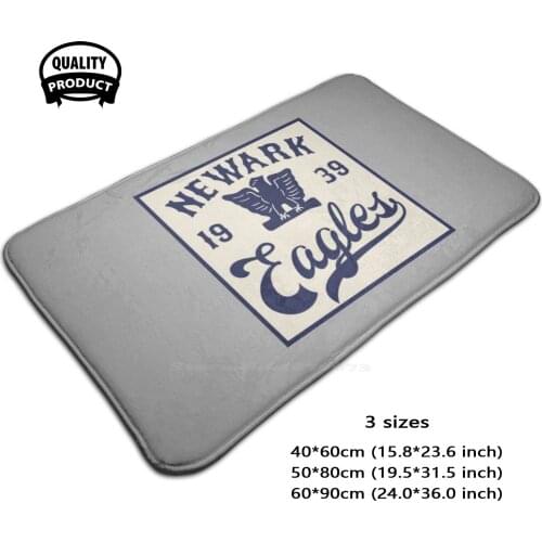 Vintage Newark - Negro Baseball League Soft House Family Anti-Slip Mat Rug Carpet Homestead Grays Retro Baseball Negro Negro