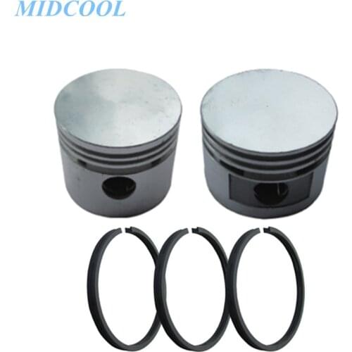 Air Ring Connecting Rod Piston + Piston Ring Oil Ring Gas Ring Accessories for Air compressor 42 47 48 51 55 65 80 90 95 105