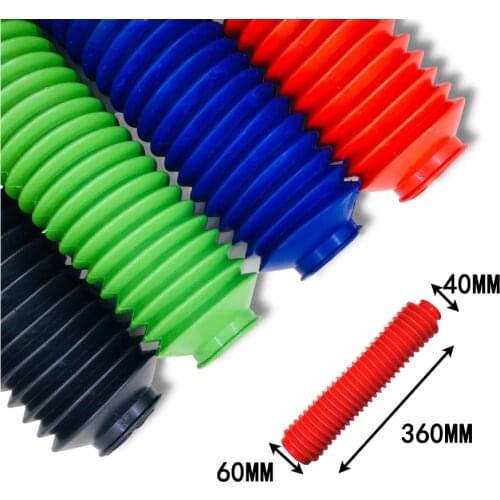 Yecnecty 1 Pair Motorcycle Front Fork Anti Dust Cover Gaiter Boots For CRF KTM YZ WR KX KLX RMZ RMX DRZ TC TE FE FC DT250 YZ250