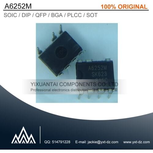 10PCS/LOT 20PCS/LOT 50PCS/LOT Free Shipping! 100% New Original A6252M 6252M 6252 DIP-7