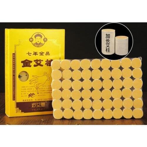 18*30mm 54 pcs 7 years Moxibustion moxa column wormwood moxa segment moxibustion acupuncture massage