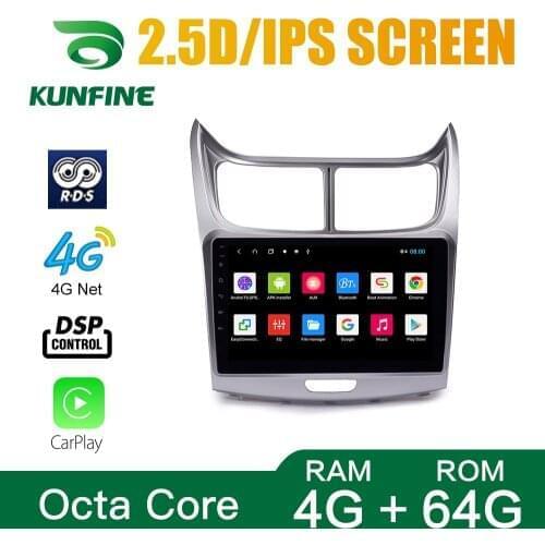 Android 10.0 1024*600 Octa Core Car DVD GPS Navigation Player Deckless Car Stereo for Chevrolet Sail 2004-2013 Radio Headunit