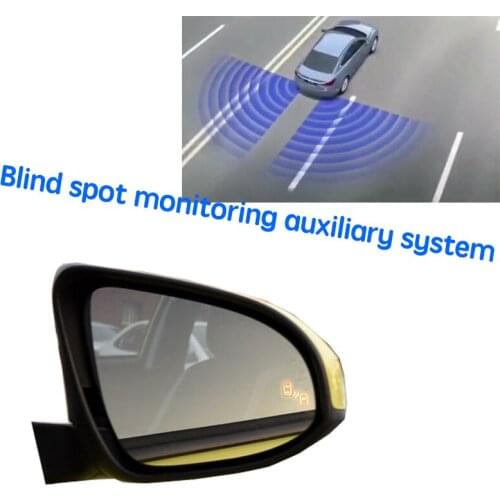 Car BSD BSM BSA Blind Area Spot Warning Drive Mirror Rear Radar Detection System For TOYOTA Yaris XP130 XP150 2011~2020