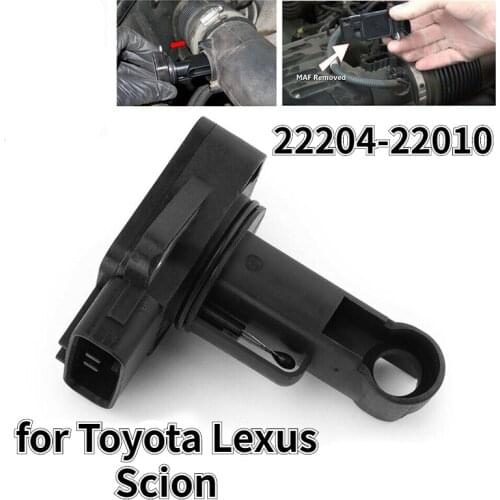 For Toyota Lexus Yari Corolla Mazda Suzuki Volvo ES300 GS430 GS450h IS300 Mass Air Flow Meter Sensor Vibe Scion 22204-22010