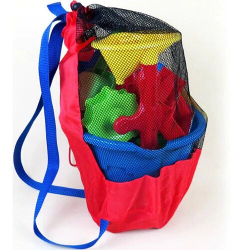 Baby Sea Storage Mesh Bags For Children Kids Beach Sand Water Toys Net Bag Water Fun Sports Bathroom Towels Clothes Backpack