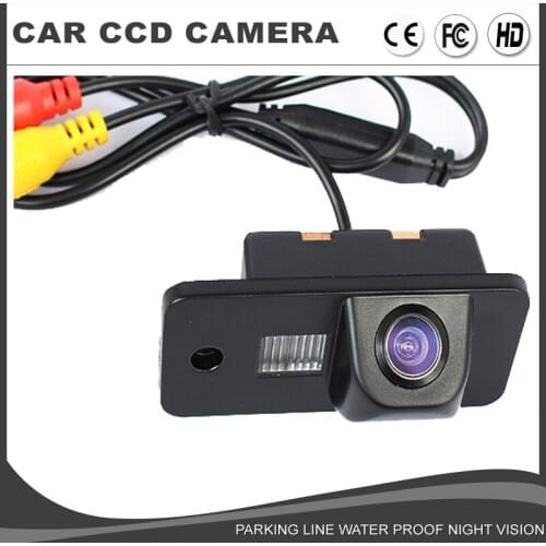 For Audi A3 A4 A5 RS4 CCD Car Rear view Camera Back up Reverse Camera Parking assist system Guide Line Night Vision