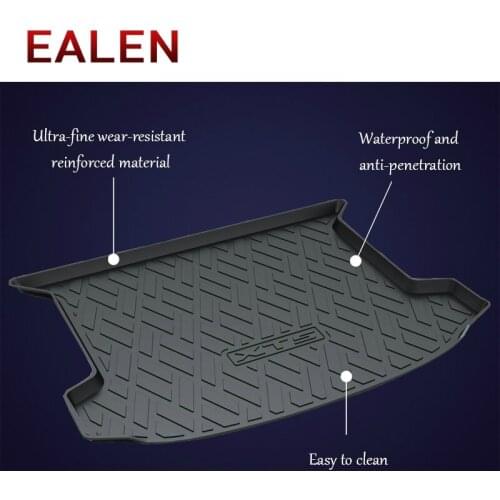 EALEN For Cadillac XT5 XTS 2013 2014 2015 2016 2017 2018 Boot Liner Tray Anti-slip mat Accessories 1Set Car Cargo rear trunk mat