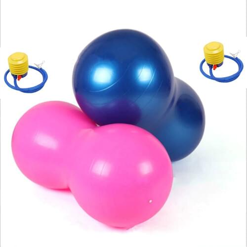 Anti-Burst Pilates Yoga Ball Pelota De Yoga Home Exercise Equipment Sports Gym Peanut Yoga Fitness Ball Yoga Exercise Yoga Ball