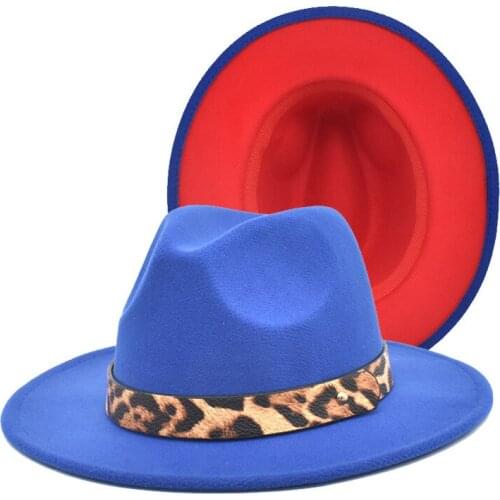 New Autumn And Winter Imitation Woolen Cloth Ladies Mens Felt Fedora top Jazz European-Style American Round Hat Bowler H