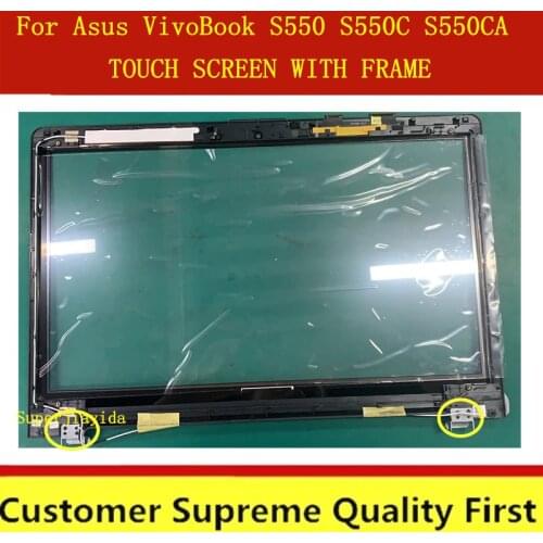 15.6" Touch Screen Touch Panel Digitizer Glass Lens Repair Parts Replacement For Asus VivoBook S550 S550C S550CA S550CB S550CM