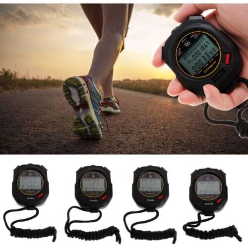 Professional Handheld Digital Stopwatch Sport Running Training Chronograph Timer