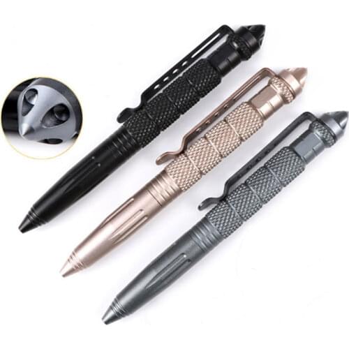 High Quality Defence Personal Tactical Pen Self Defense Pen Tool Multipurpose Aviation Aluminum Anti-skid Portable