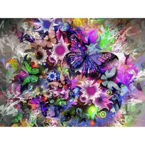 SNA DIY diamond painting butterfly handmade crystal embroidery artcraft supplies home decoration diamond painting 5d diy