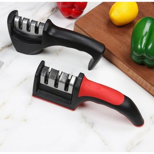 Stainless Steel Knife Sharpener Kitchen Diamond Sharpener Professional Whetstone Scissors Kitchen Knife Whetstone Gadgets Tool